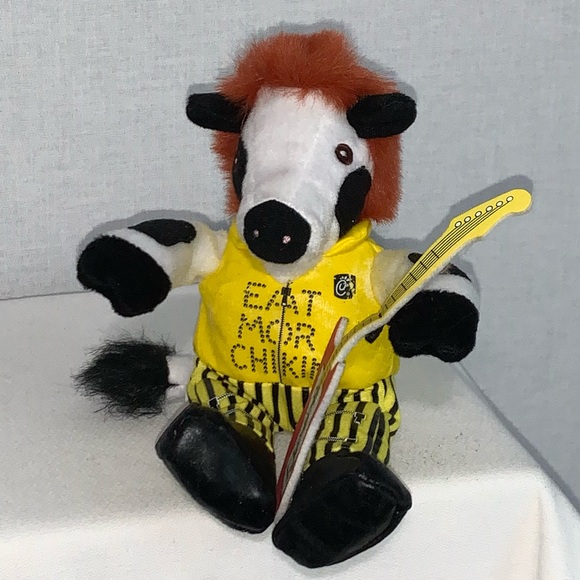 Chick-Fil-A Other - Chick-Fil-A limited edition Guitar Rocker 7” Plush Cow